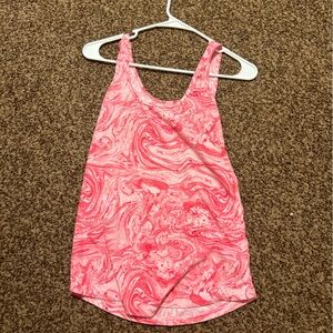 Pink tank top